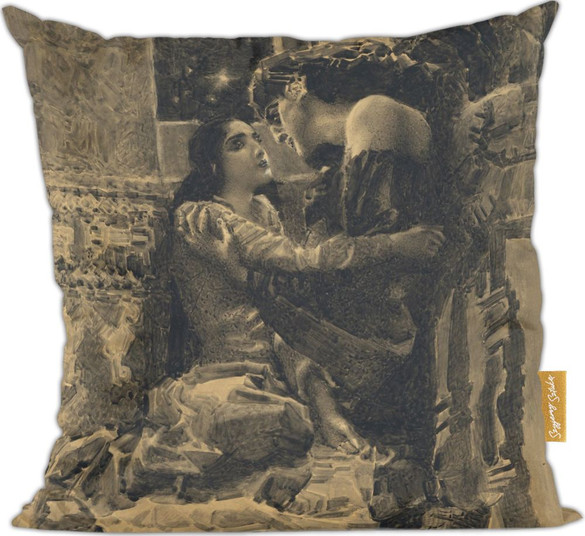 Poduszka Tamara i Demon Mikhail Aleksandrovich Vrubel