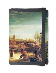 Portfel Zimowy pejzaż Rembrandt