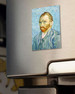 Magnes Autoportret (F627) Vincent Van Gogh