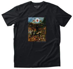 Koszulka z nadrukiem Sąd Ostateczny Hieronim Bosch