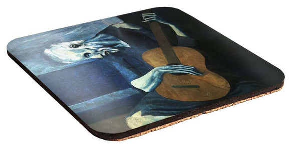 Podkładka pod kubek Stary gitarzysta Pablo Picasso