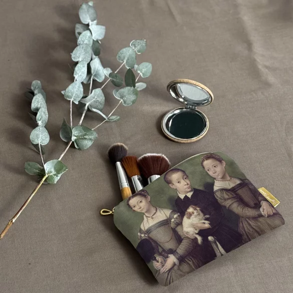 Kosmetyczka mini Troje dzieci z psem Sofonisba Anguissola