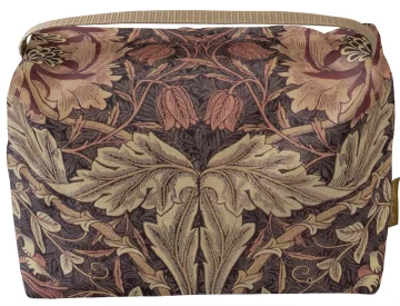 Kosmetyczka kuferek Tkanina z wiciokrzewem William Morris