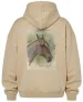Bluza oversize Głowa gniadego konia Wojciech Kossak