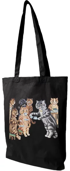 Torba bawełniana Herbata dla kota Louis Wain