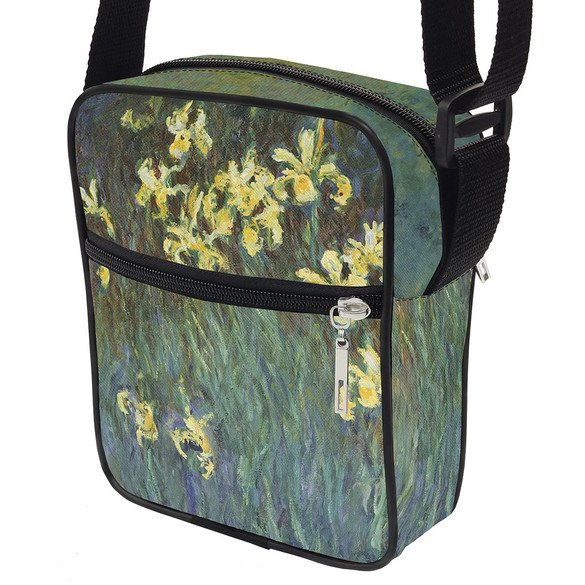 Torba Listonoszka Irysy Claude Monet 