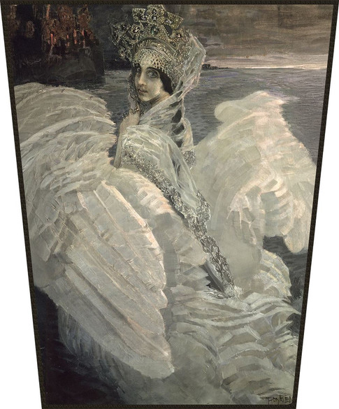 Ekran Księżniczka Łabędzia Mikhail Aleksandrovich Vrubel
