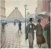 Ściereczka do okularów Paryż. Deszczowy dzień Gustave Caillebotte