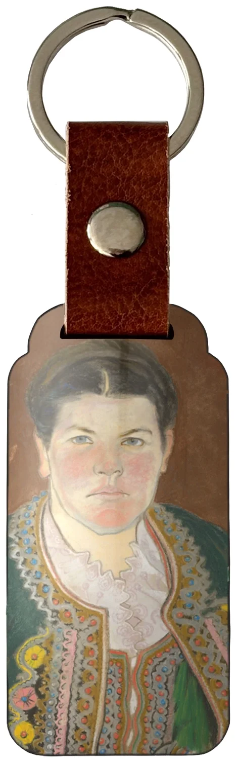 Brelok Portret żony w serdaku Stanisław Wyspiański