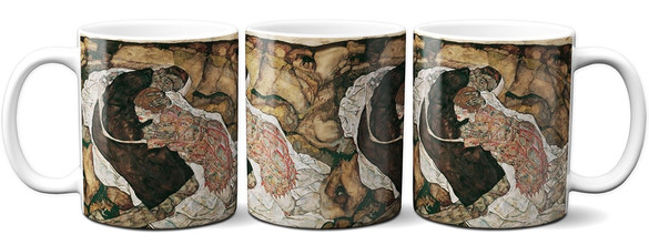 Kubek Death and the Maiden Egon Schiele