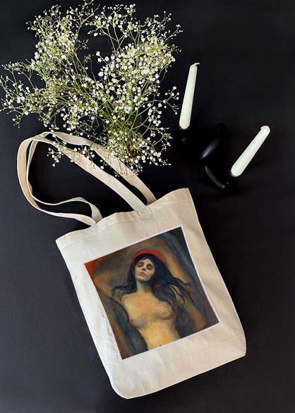 Torba z naszywką Madonna Edvard Munch
