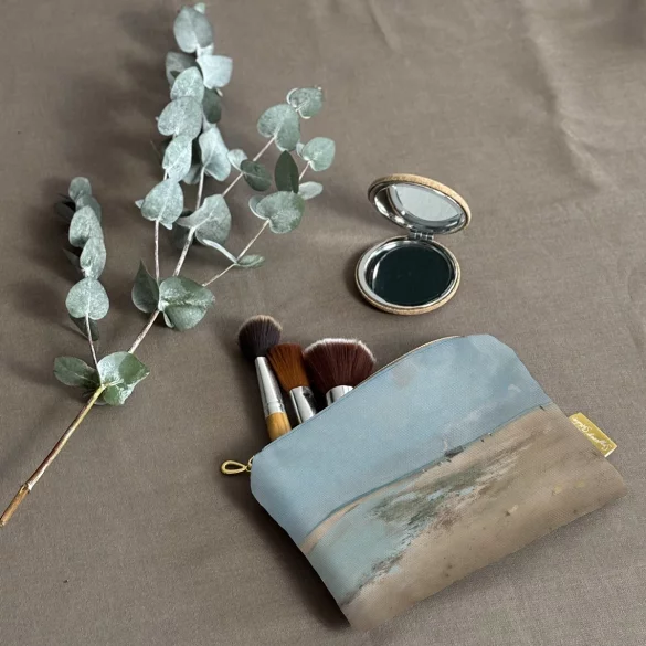 Kosmetyczka mini Plaża podczas odpływu (ujście rzeki) Edgar Degas