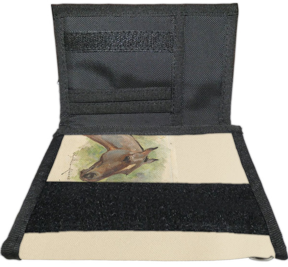 Portfel Głowa gniadego konia Wojciech Kossak