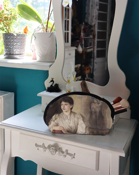 Kosmetyczka Portet kobiety w białej sukni Olga Boznańska