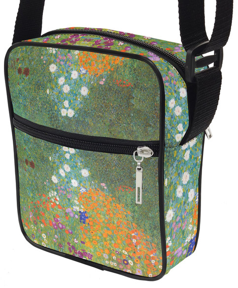 Torba Listonoszka Flower garden Gustav Klimt 