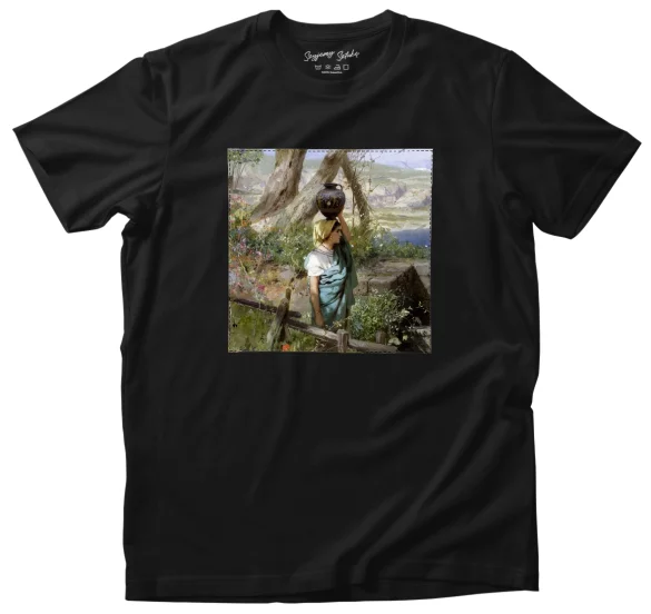 Koszulka z naszywką Nad źródłem Henryk Siemiradzki