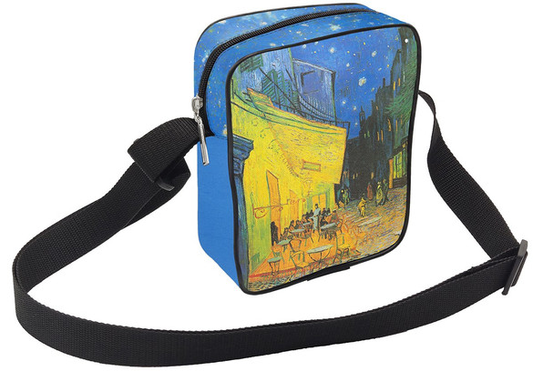 Torba listonoszka  Taras kawiarni w nocy Vincent Van Gogh