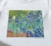 Koszulka z nadrukiem Irysy Vincent Van Gogh