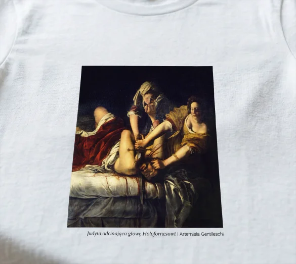 Bluzka damska Judyta odcinająca głowę Holofernesowi Artemisia Gentileschi