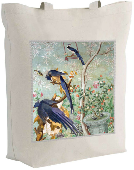 Torba z naszywką A pair of magpie jays James Audubon