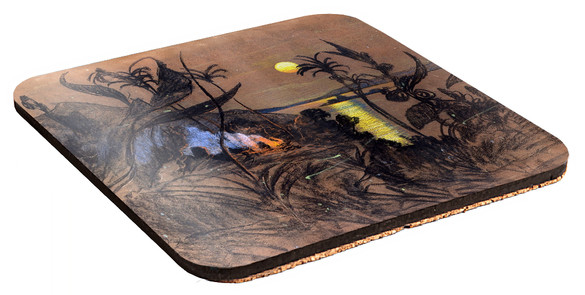 Podkładka pod kubek Pejzaż australijski Witkacy