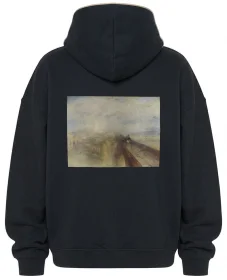 Bluza oversize Deszcz, para i prędkość - Wielka Zachodnia Kolej William Turner