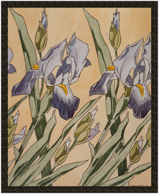 Naszywka Irys Koloman Moser
