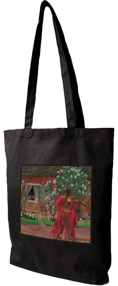 Torba z naszywką Thanatos Jacek Malczewski