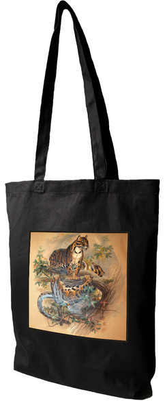 Torba z naszywką The Clouded Tiger Joseph Wolf