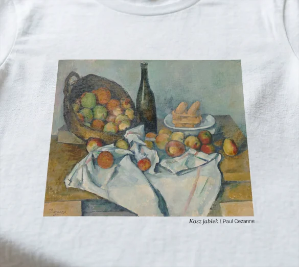 Bluzka damska Kosz jabłek Paul Cezanne