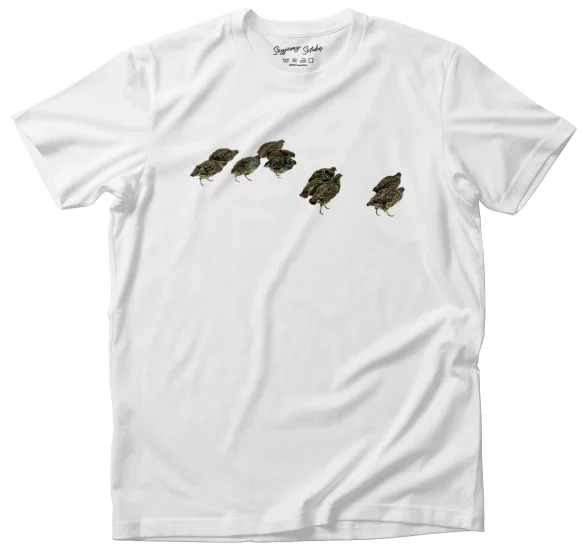 Koszulka Kuropatwy na śniegu Józef Chełmoński