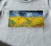 Koszulka z nadrukiem Pole pszenicy z krukami Vincent Van Gogh