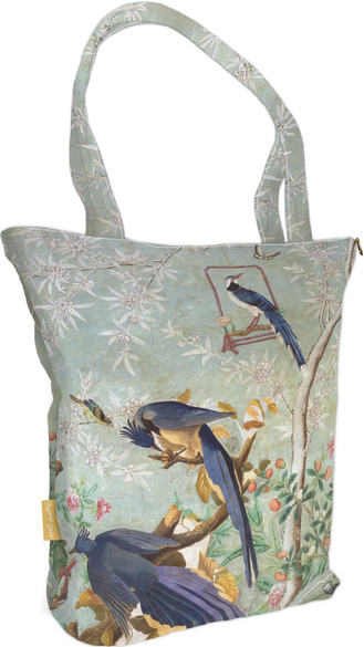 Torba na ramię shopper A pair of magpie jays James Audubon