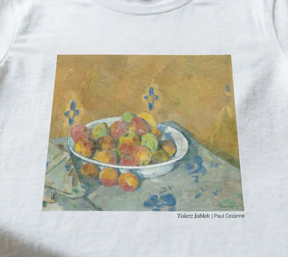 Bluzka damska Talerz Jabłek Paul Cezanne