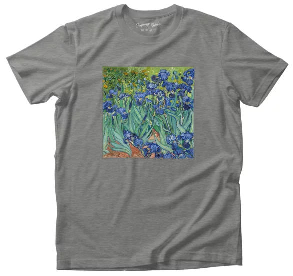 Koszulka z naszywką Irysy Vincent Van Gogh