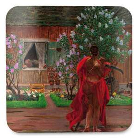 Podkładka pod kubek Thanatos Jacek Malczewski