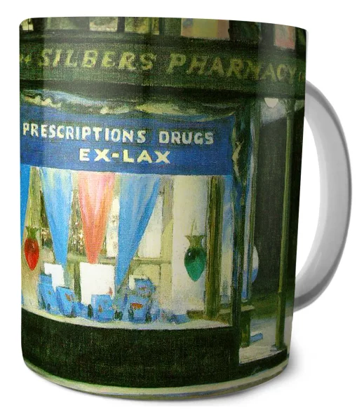 Kubek Apteka Edward Hopper