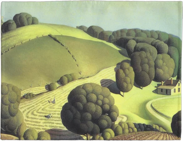 Podkładka na stół Young Corn Grant Wood