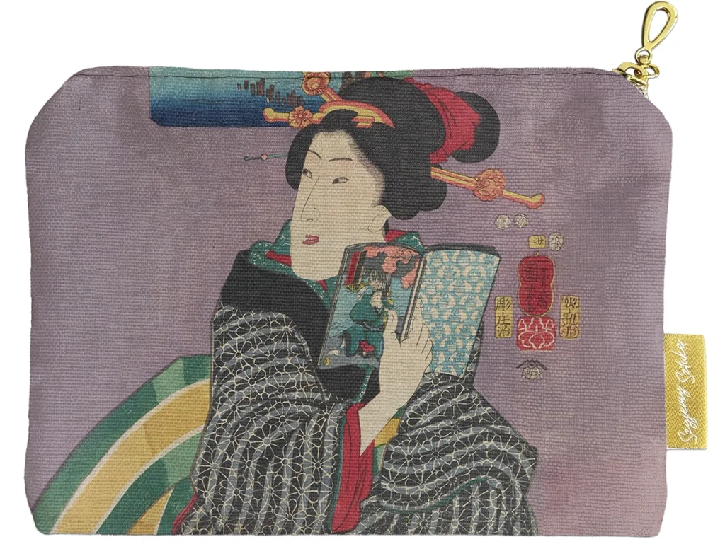 Kosmetyczka mini Krajobrazy i piękności Utagawa Kuniyoshi