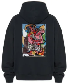 Bluza oversize Pocałunek Pablo Picasso