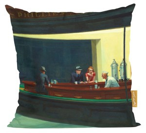 Poduszka Nocne marki Edward Hopper