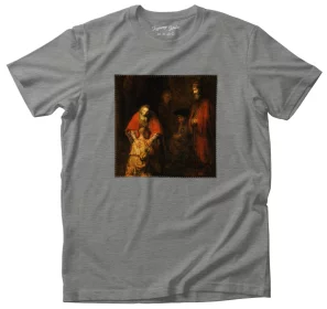 Koszulka z naszywką Powrót syna marnotrawnego Rembrandt
