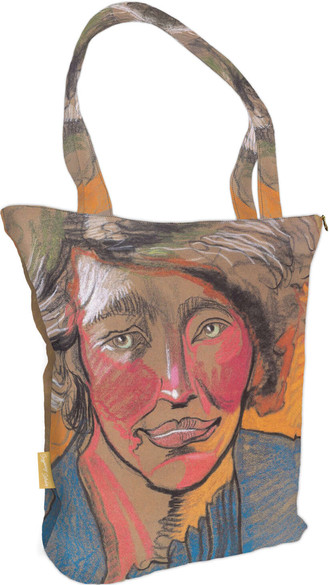 Torba na ramię shopper Portret Marii Witkiewiczówny Witkacy