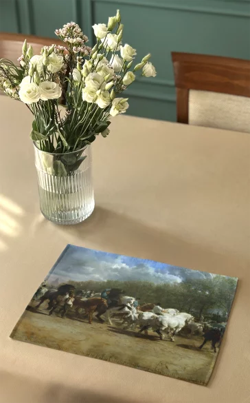 Podkładka na stół Targ koni Rosa Bonheur