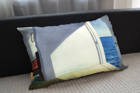 Poduszka Pokoje nad morzem Edward Hopper