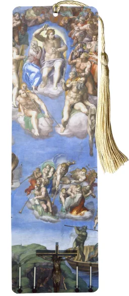 Zakładka do książki Sąd Ostateczny Michał Anioł