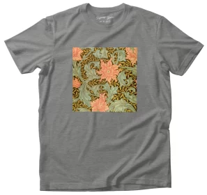 Koszulka z naszywką Single Stem William Morris