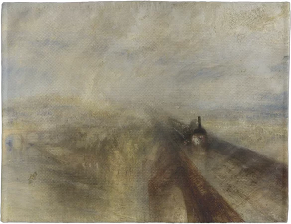 Podkładka na stół Deszcz, para i prędkość - Wielka Zachodnia Kolej William Turner