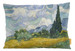 Poduszka Pole pszenicy z cyprysami Vincent Van Gogh