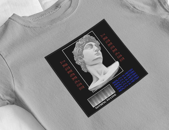 Bluzka damska z naszywką David